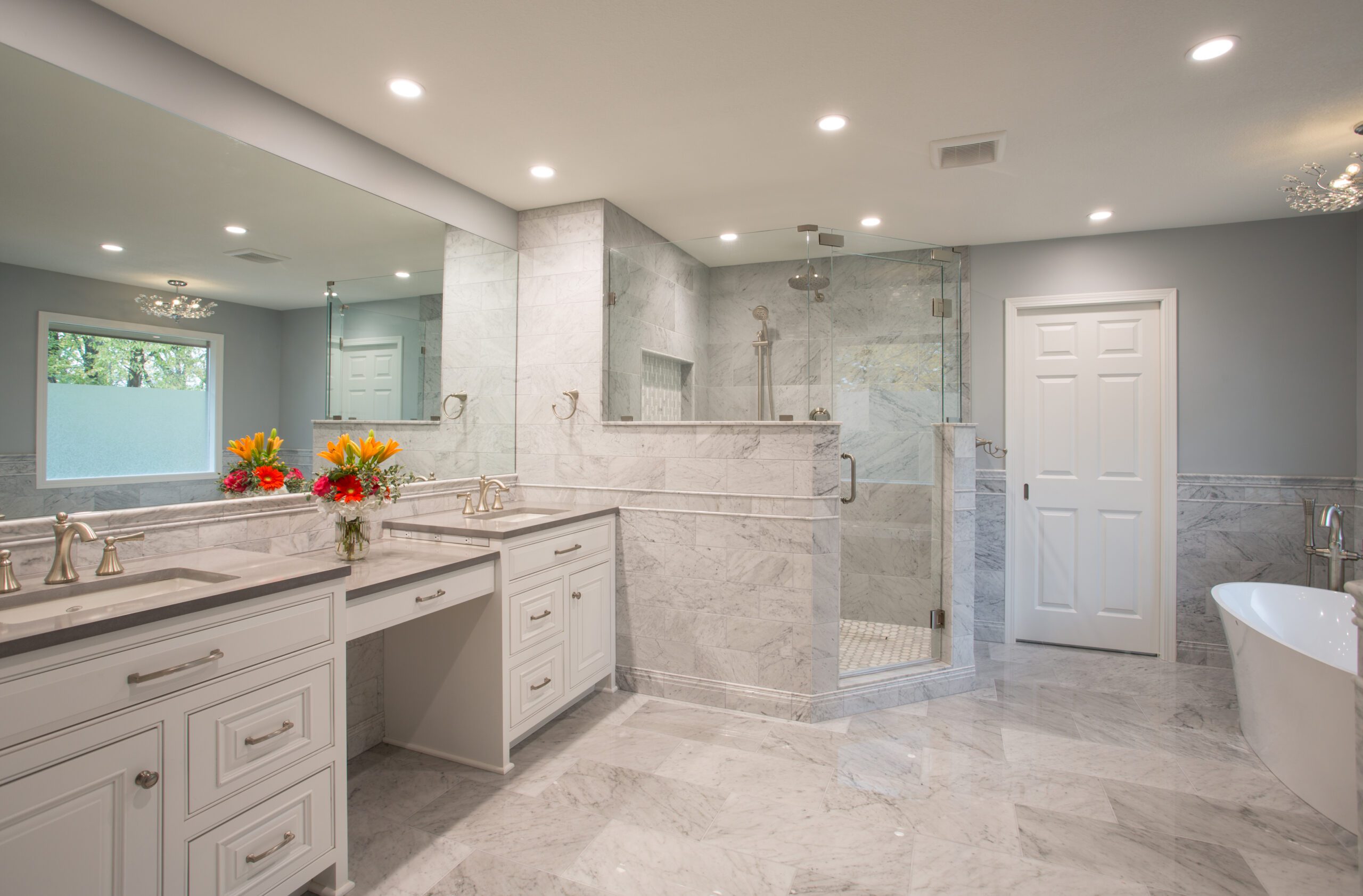 Newly remodeled bathroom