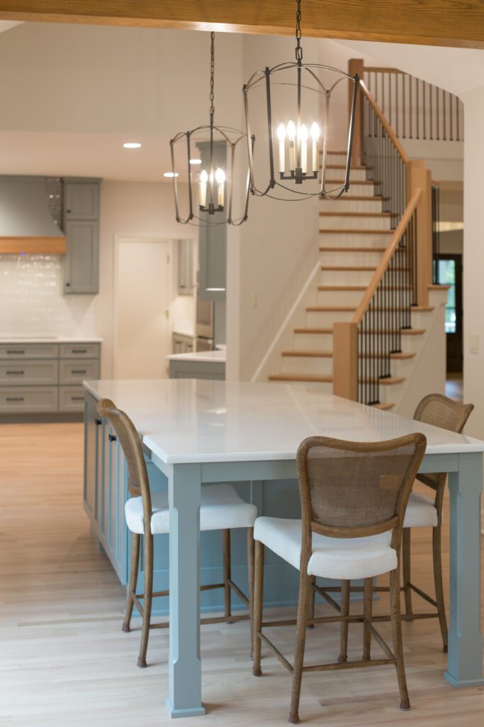 Newly Remodeled Kitchen With Dining Table