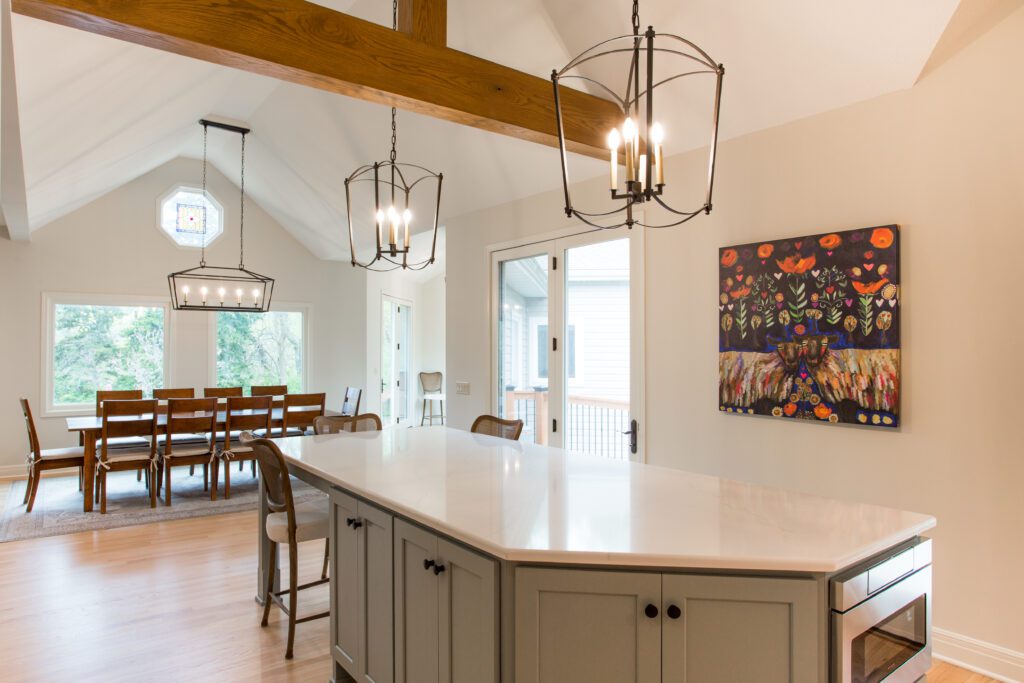 Newly Remodeled Kitchen With Island