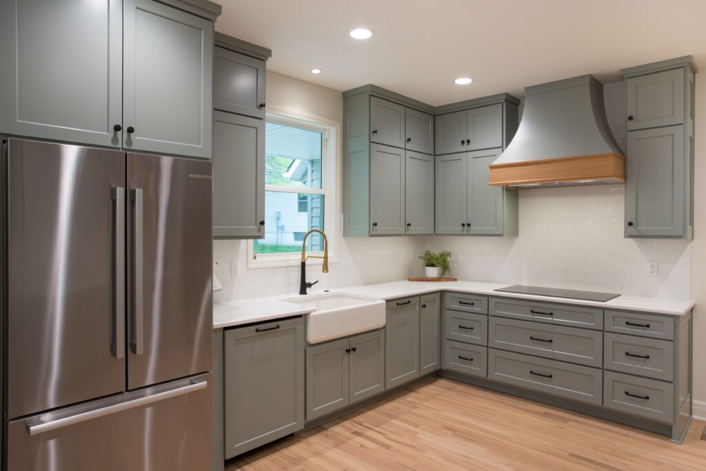 Newly Remodeled Kitchen With Hood