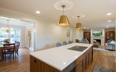 Newly Remodeled Kitchen, Dining Room, and Living Room