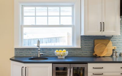 Newly Remodeled Kitchen with Appliances and Faucet