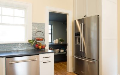 Newly Remodeled Kitchen with Fridge