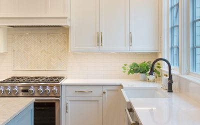 New Remodeled Kitchen With white cabinets