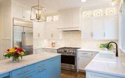 Modern Kitchen Remodel With White Cabinets