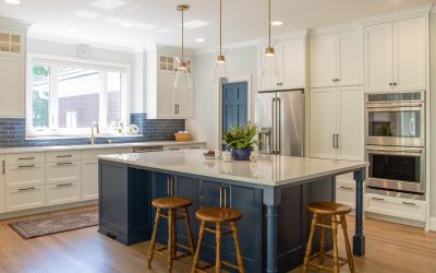Blue Island in New Kitchen Remodel