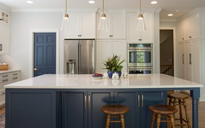 Blue Island in New Kitchen Remodel