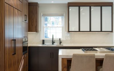 New Remodeled Kitchen With Walnut Cabinets