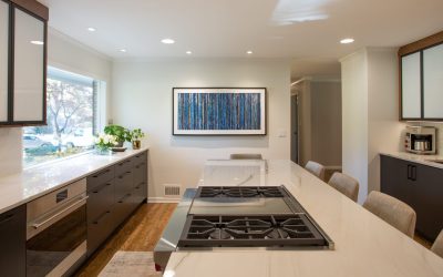 New Remodeled Kitchen With Walnut Cabinets
