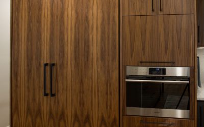 New Remodeled Kitchen With Walnut Cabinets