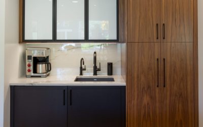 New Remodeled Kitchen With Walnut Cabinets