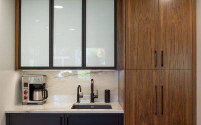 New Remodeled Kitchen With Walnut Cabinets