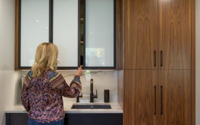 New Remodeled Kitchen With Walnut Cabinets