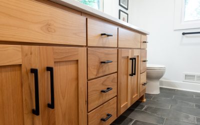New Bathroom Cabinets With Metal Handles