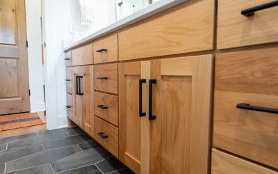 New Bathroom Cabinets With Metal Handles